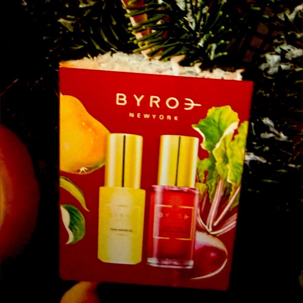 BYROE New York, new inbox, glow duo, beet glow &‎ pear serum, Ltd edition